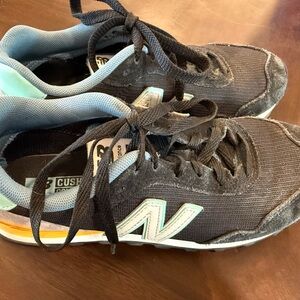 New Balance Women's Black & Light Blue Running Sneakers - WL515BT3